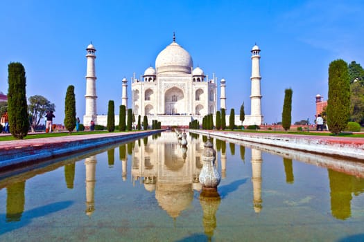 Taj Mahal in India