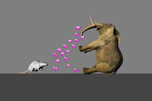 Elephant and Mouse