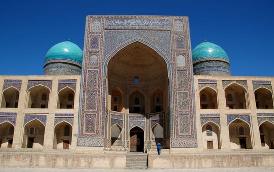 Kayan Madrassah Medressa in Ancient Buchara Uzbekistan