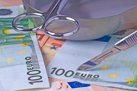 Euro under the knife