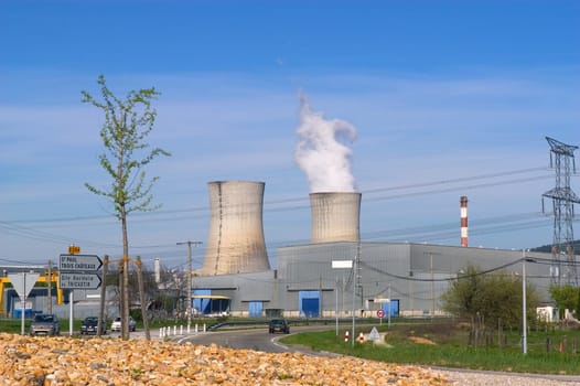 industrial site in nuclear power generation