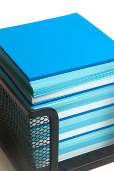 notebook office on white background