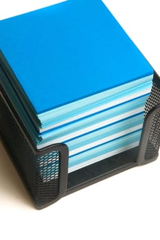notebook office on white background