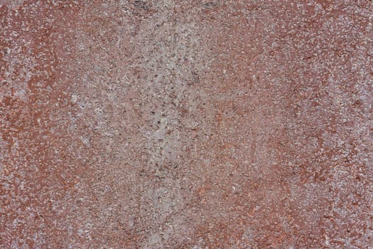 Closeup of texture of old, rusting metal