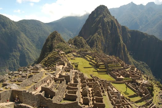 Ruins of Machu Picchu Peru