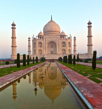 Taj Mahal in India