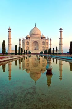 Taj Mahal in India