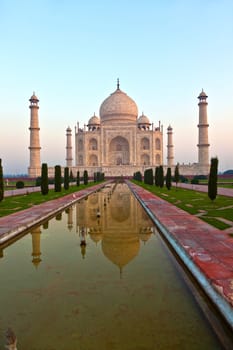 Taj Mahal in India