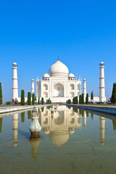 Taj Mahal in India