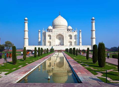 Taj Mahal in India