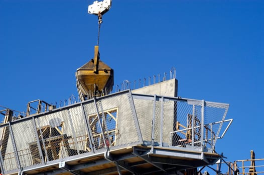 building site downtown