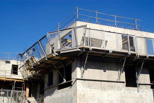 building site downtown