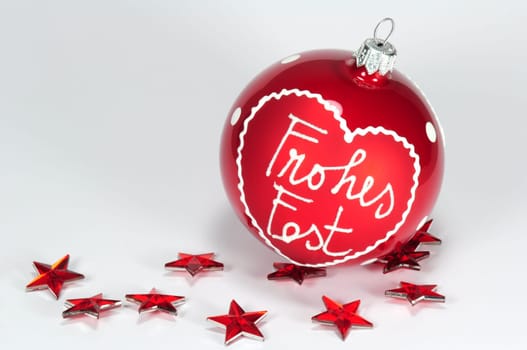 Red Christmas Ball