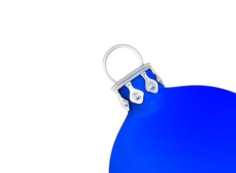 Christmas Ornament Detail 05 Blue