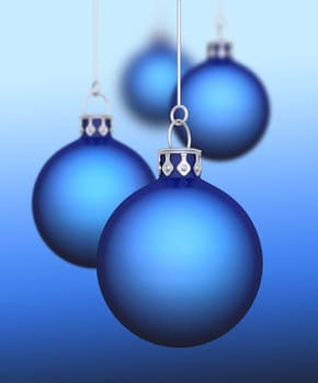 Christmas Baubles Background 03