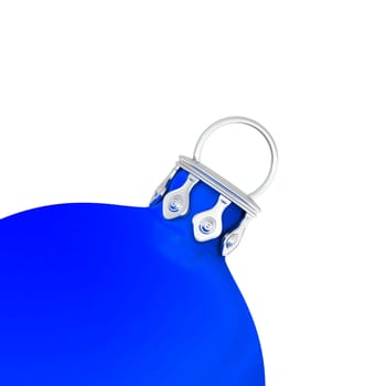 Christmas Ornament Detail 07 Blue