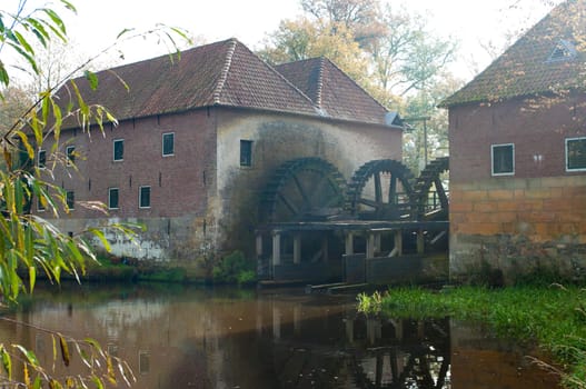 old water powered sawmill in Denekamp, the Netherlands