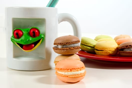 Macaroons in the studio