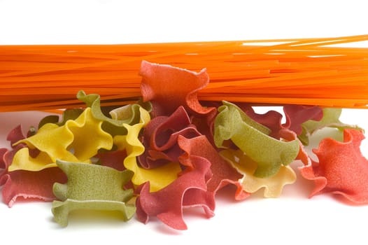 Coloured pasta products