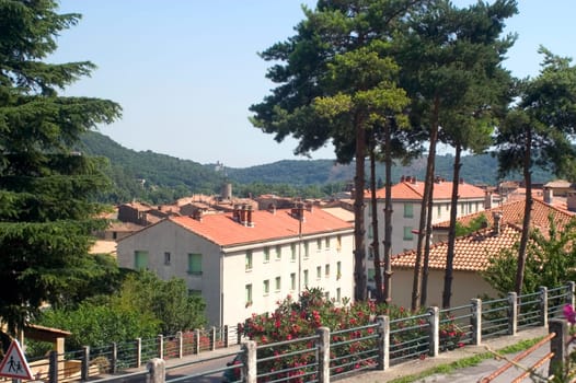 Center town of Anduze