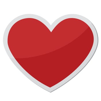 heart shape design for love symbols.