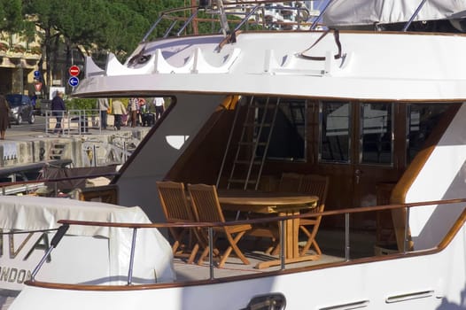 yachts in Monaco Harbour