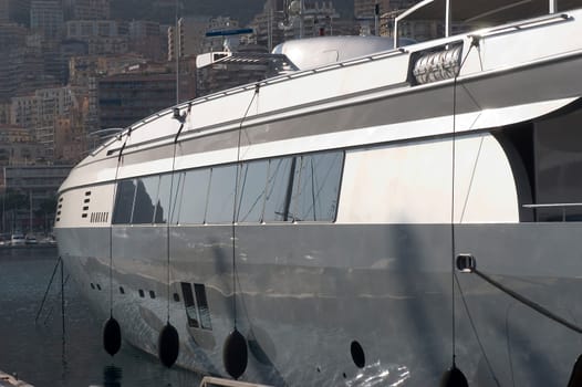 yachts in Monaco Harbour