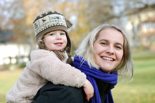 Mother and daughter