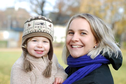 Mother and daughter