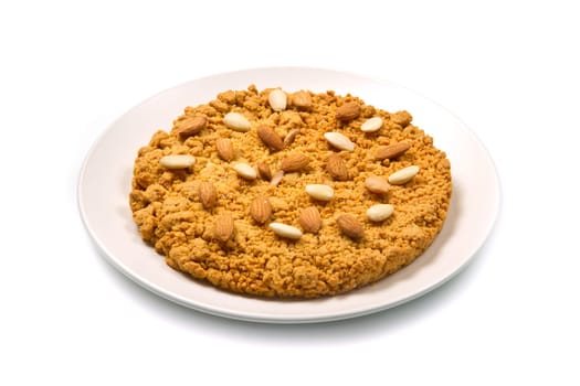 italian cake with almonds