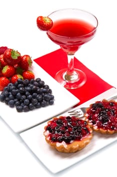 breakfast with berries
