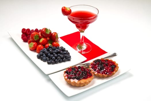 breakfast with berries