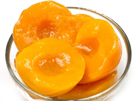 Peach halves in light syrup