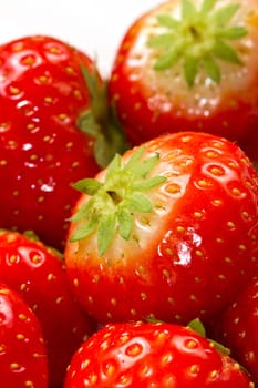 Fresh ripe strawberry