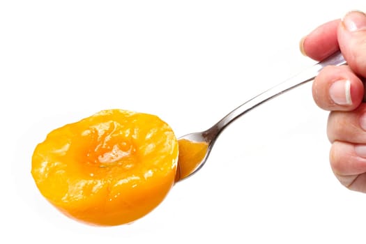 Peach halves in light syrup