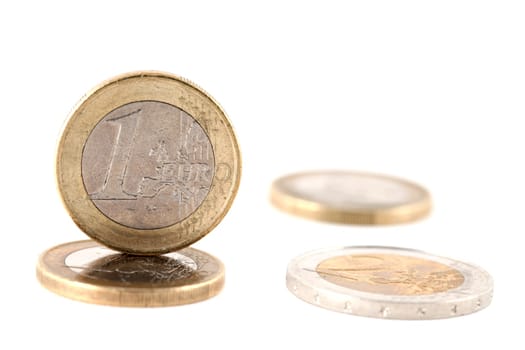 A 1 Euro coin