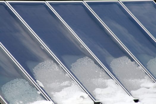 Solar energy in winter