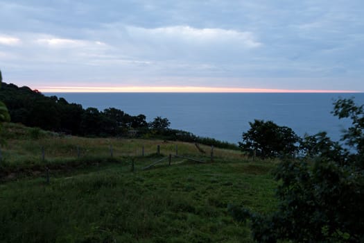 Sunrise on the beach of Göhren (Rügen)