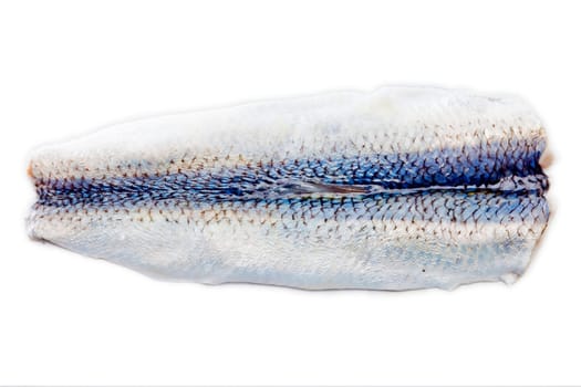 an isolated slice herring