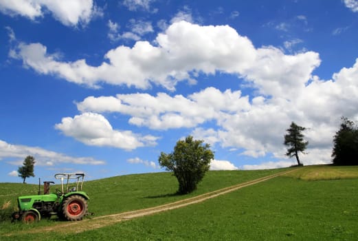 A Bavarian tractor