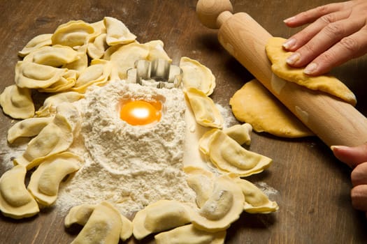 ravioli homemade pasta typical italian