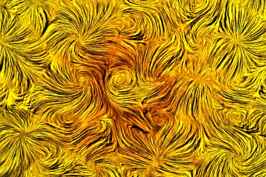 Abstract image - texture a la Vinvent van Gogh