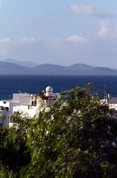 Canary Islands House,Playa Blanca,Lanzarote,Spain,back Fuerteventura