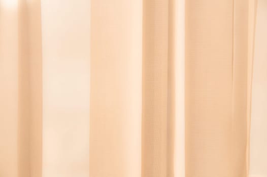 Sunlight passing through a curtain, soft focus background