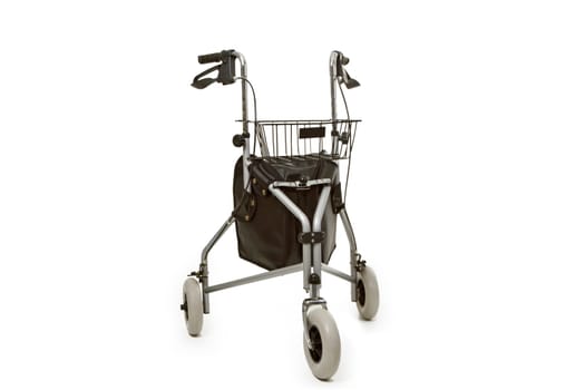 Rollator isolated on white background