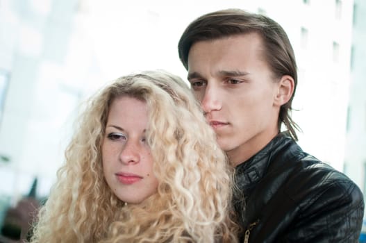 Love - young couple together