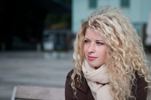 Woman portrait - outside