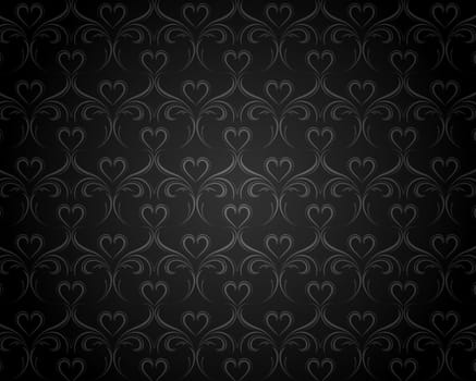 Vintage background with classy patterns for design