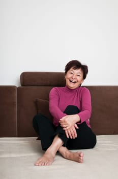 Portrait of senior woman