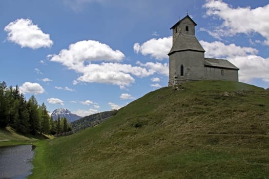 Vigilius Church on the Vigiljoch